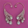 American Diamond Earcuff with Mehndi Plating