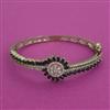 American Diamond Openable kada with Mehndi Plating