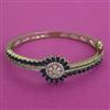 American Diamond Openable kada with Mehndi Plating