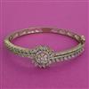 American Diamond Openable kada with Mehndi Plating