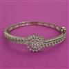 American Diamond Openable kada with Mehndi Plating