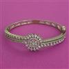 American Diamond Openable kada with Mehndi Plating