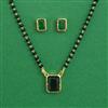 American Diamond Classic Mangalsutra with Gold Plating