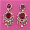 American Diamond Classic Earring with 2 Tone Plating