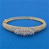 American Diamond Openable kada with Rhodium Plating 2 Tone Plating Mehndi Plating Carat Plating