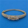 American Diamond Openable kada with Rhodium Plating 2 Tone Plating Mehndi Plating Carat Plating