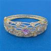 American Diamond Openable kada with 2 Tone Plating