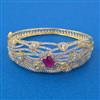American Diamond Openable kada with 2 Tone Plating