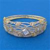 American Diamond Openable kada with 2 Tone Plating