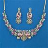American Diamond Birds Necklace with Carat Plating
