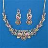 American Diamond Birds Necklace with Carat Plating