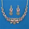 American Diamond Birds Necklace with Carat Plating