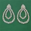 American Diamond Classic Earring with Rhodium Plating 2 Tone Plating Mehndi Plating Carat Plating