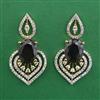 American Diamond Classic Earring with 2 Tone Plating