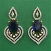 American Diamond Classic Earring with 2 Tone Plating