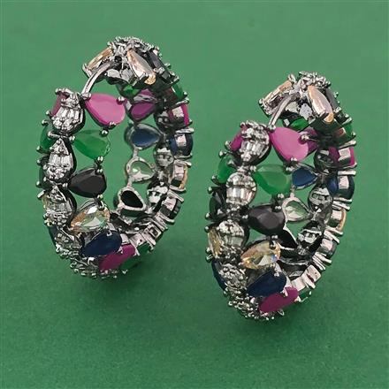 American Diamond Bali with Black Plating