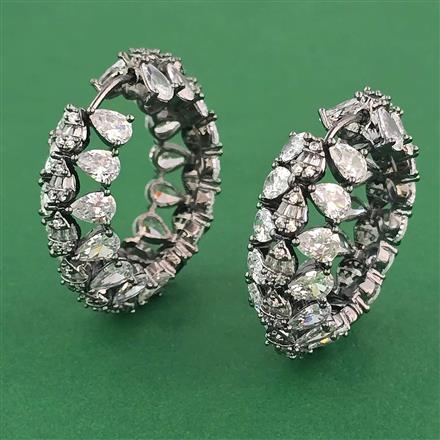 American Diamond Bali with Black Plating