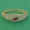 American Diamond Openable kada with 2 Tone Plating
