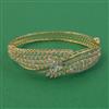 American Diamond Openable kada with 2 Tone Plating