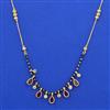 American Diamond Classic Mangalsutra With Gold Plating