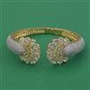 American Diamond Openable kada with 2 Tone Plating