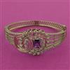American Diamond Broad Kada with Mehndi Plating