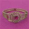 American Diamond Broad Kada with Mehndi Plating