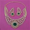 American Diamond Classic Necklace with Carat Plating