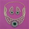 American Diamond Classic Necklace with Carat Plating