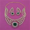 American Diamond Classic Necklace with Carat Plating