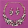 American Diamond Classic Necklace with Carat Plating