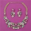 American Diamond Classic Necklace with Carat Plating