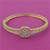American Diamond Openable kada with 2 Tone Plating