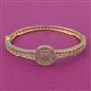 American Diamond Openable kada with 2 Tone Plating