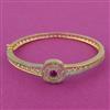 American Diamond Openable kada with 2 Tone Plating