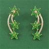 American Diamond Earcuff with Gold Plating