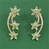 American Diamond Earcuff with Gold Plating
