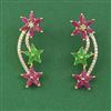 American Diamond Earcuff with Gold Plating