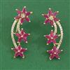 American Diamond Earcuff with Gold Plating