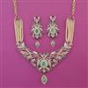 American Diamond Classic Necklace with Carat Plating
