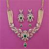 American Diamond Classic Necklace with Carat Plating