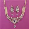 American Diamond Classic Necklace with Carat Plating