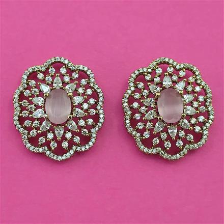 American Diamond Tops with Mehndi Plating