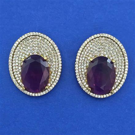 American Diamond Tops with Mehndi Plating
