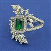 American Diamond Adjustable Ring with Rhodium Plating