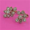 American Diamond Classic Ring with Rhodium Plating 2 Tone Plating Mehndi Plating
