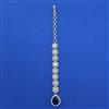 American Diamond Classic Tikka with 2 Tone Plating