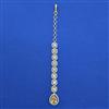 American Diamond Classic Tikka with 2 Tone Plating