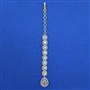 American Diamond Classic Tikka with 2 Tone Plating