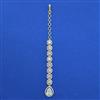 American Diamond Classic Tikka with 2 Tone Plating